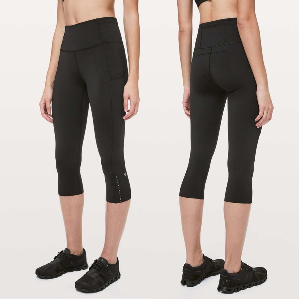 lululemon athletica Black High-Waisted Leggings